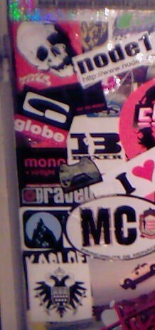 Stickers...